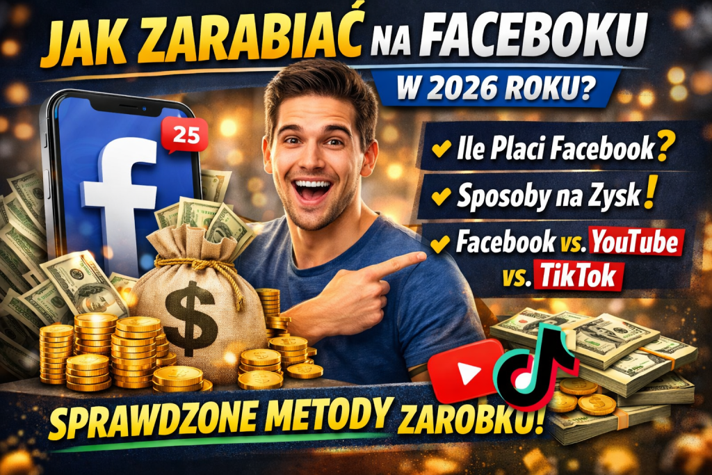 Jak zarabiać na facebook